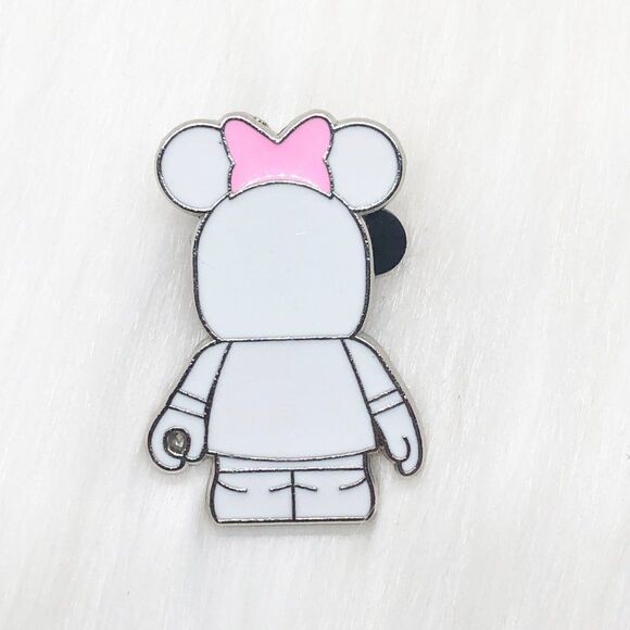 🔮 5/$25 Disney Vinylmation‎ Minnie Mouse Bow Pin - Picture 1 of 3